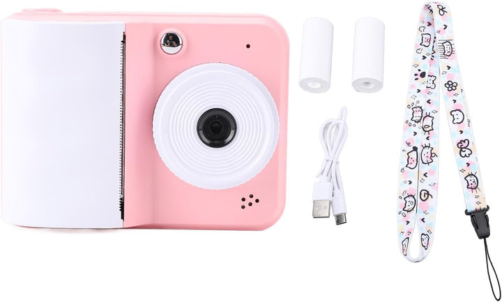 Sofortdruckkamera für Kinder, 48MP 1080p Kids Camera Sofortdruck mit 3 Rollendruckpapier, für Jungen