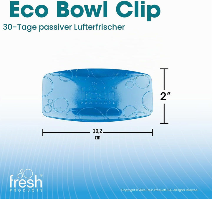 Fre-Pro by Fresh - Bowl Clip Lufterfrischer für Toiletten, Cotton Blossom, Box mit 12 Stück, Cotton
