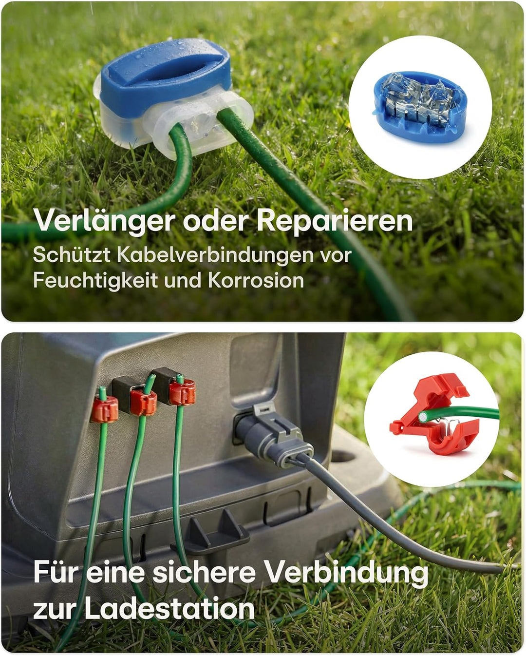Praknu Begrenzungskabel Mähroboter 150 m – Begrenzungsdraht – Rasenmäher, 150 m
