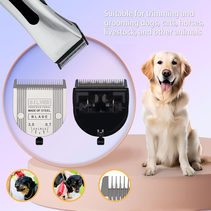 3PCS 5 in 1 Ersatzklingen Kompatibel mit Wahl Bravura Clipper .Chromado，Creativa，Figura Hundescherma
