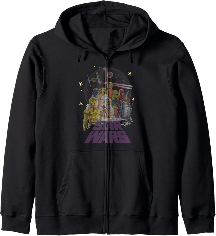 Star Wars Group Shot Battle Logo Kapuzenjacke