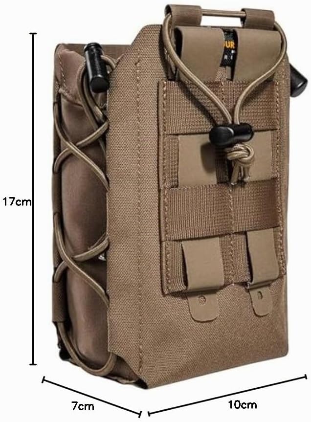 Tasmanian Tiger TT Multipurpose Side Pouch Modulare Rucksack-Zusatztasche, Seitentasche, Flaschentas