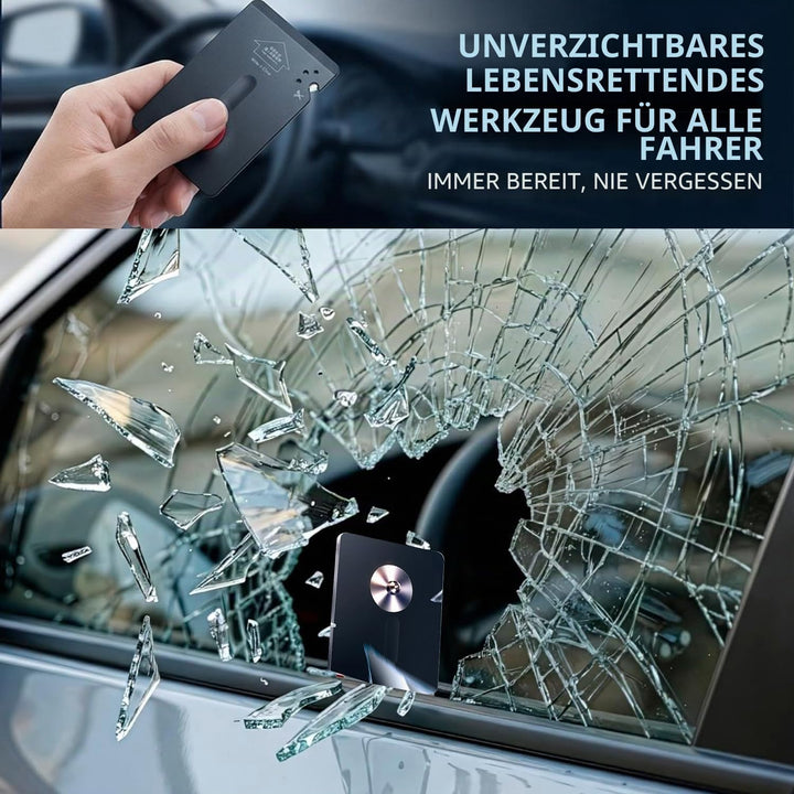 Autoscheiben zertrümmerer, Gurtschneider notfallhammer,Kreditkarten-Notfallhammer,Geeignet für die A