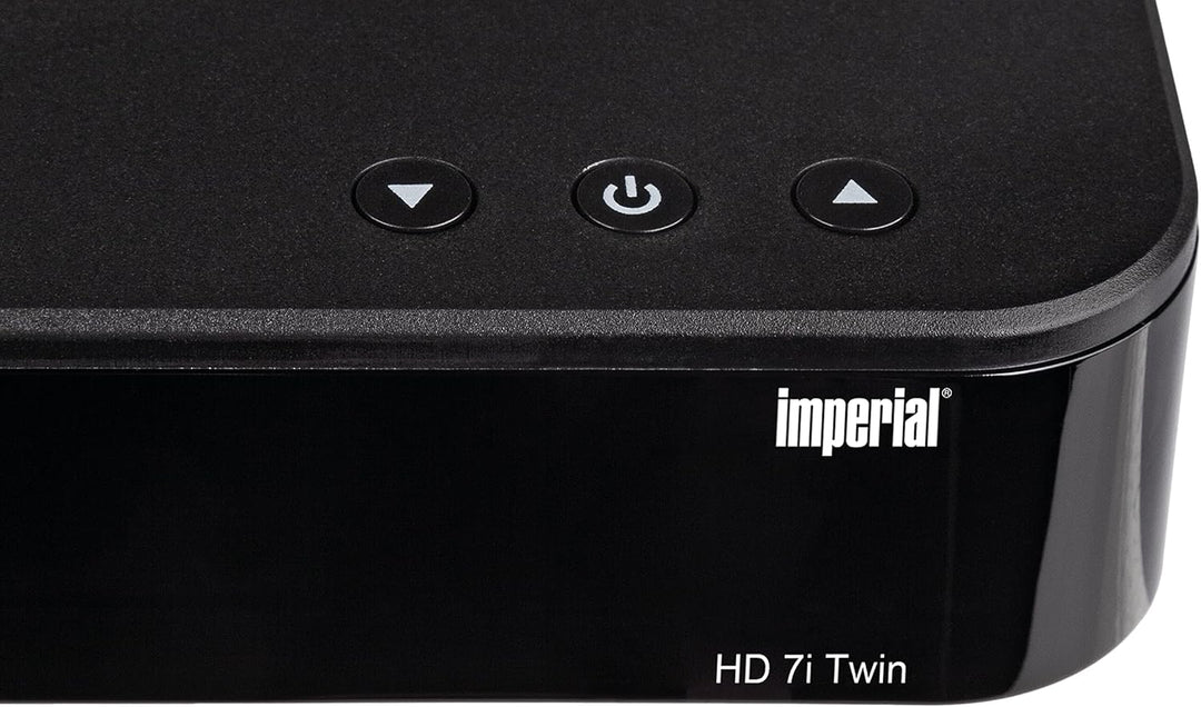 IMPERIAL HD 7i Twin – HD Twin Sat-Receiver (2 Empfänger, SAT>IP, Bluetooth, alphanumerisches Display