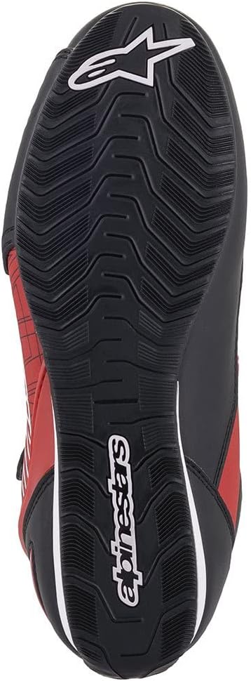 Alpinestars Nc Herren Motorradstiefel 47 EU Schwarz Weiss Rot, 47 EU Schwarz Weiss Rot