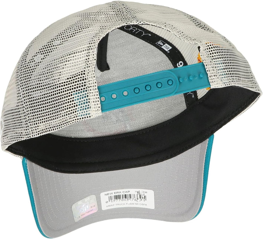 New Era 9Forty A-Frame Trucker Cap - Miami Dolphins Retro