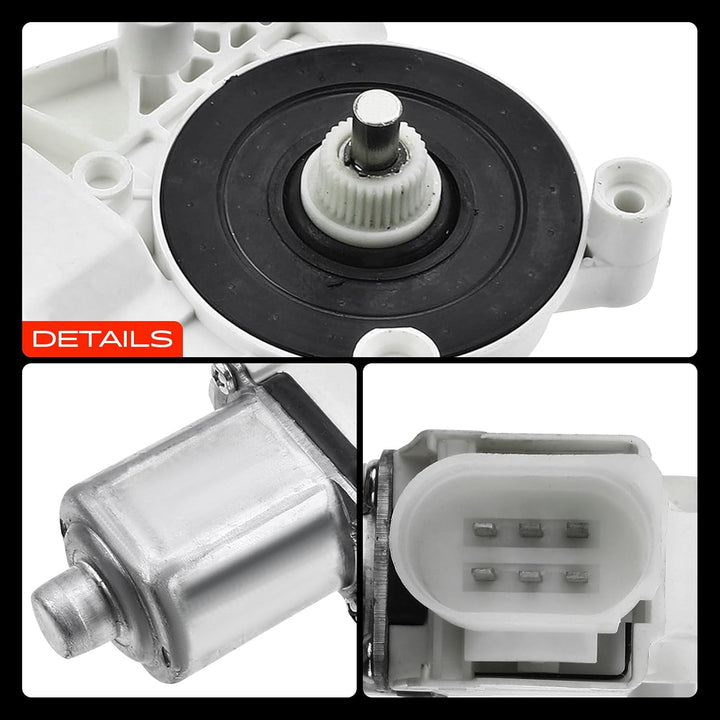 Fensterhebermotor Vorne Links 6-Polig für 3er E90 E91 316 318 320 323 325 330 335 M3 X1 E84 2004-201