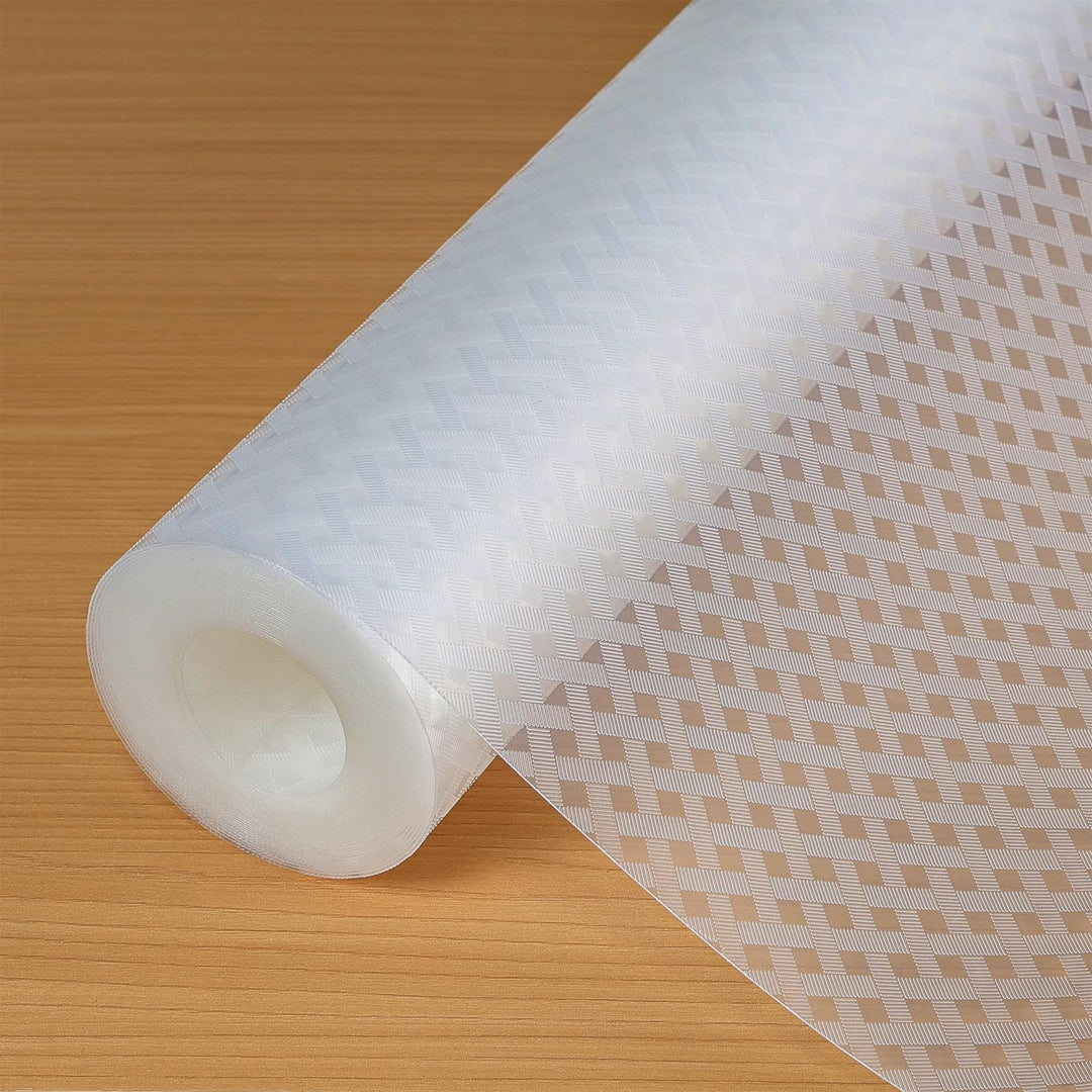 Hersvin Schubladenmatte 25cmx500cm Schrankpapier Schubladeneinlage Eva Wasserfest Nicht Klebende Unt