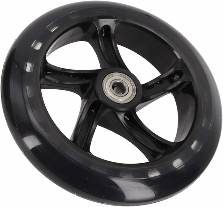 2er-Pack Scooter-Rad, 125mm - 200mm Scooter-Räder mit Lagern für Roller, Rollschuhe, Trolleys, Zentr