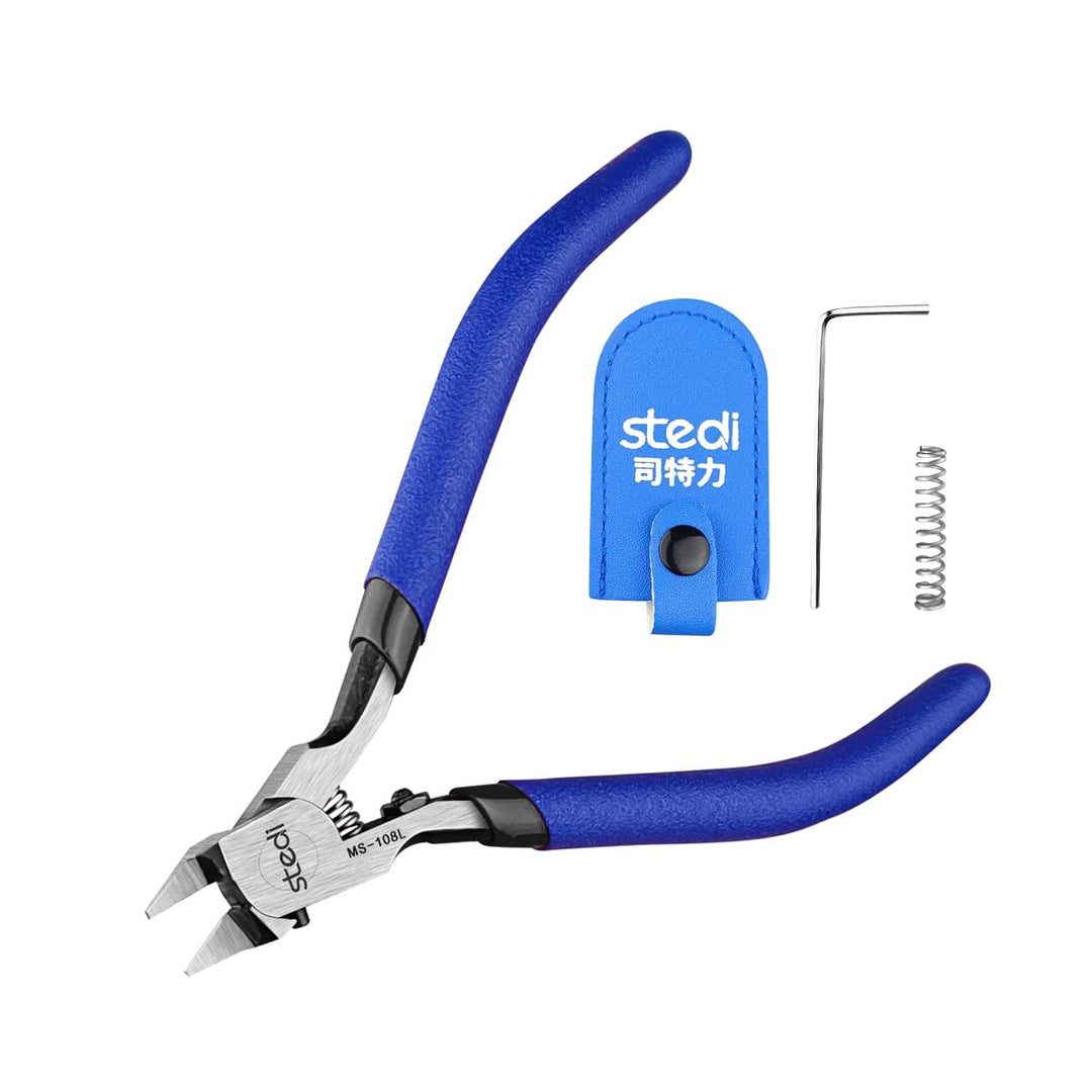 stedi Ultimative Modellzange, [Linke Hand Version] Angusszange Ultradünne einschneidige Hobbyzange f