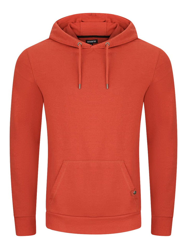 riverso Hoodie Herren RIVTheo Regular Fit Kapuzenpullover Pullover Schwarz Grau Grün Blau Rot Braun