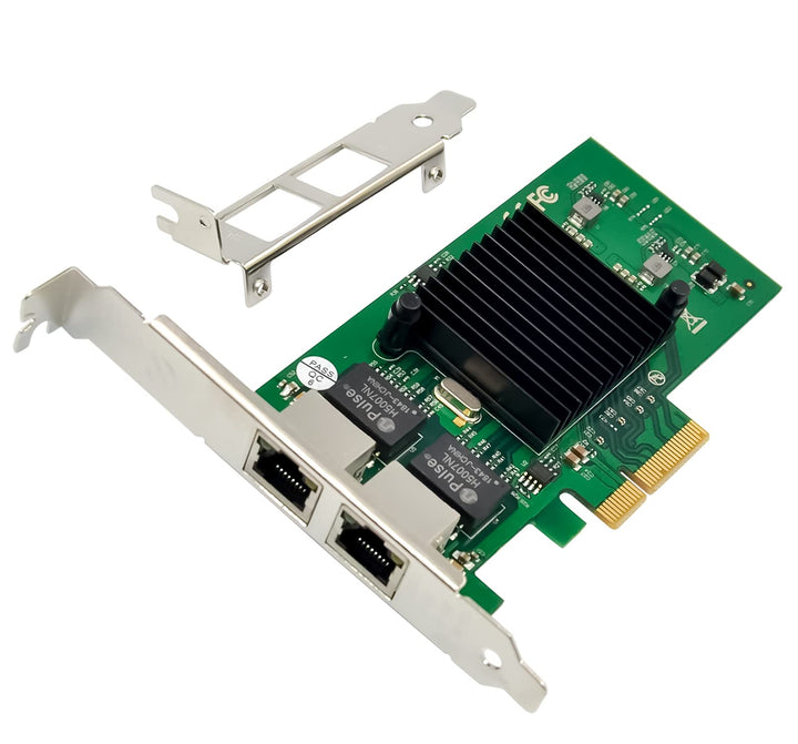 Dual-Port PCIe X4 Gigabit Netzwerkkarte 1000M PCI Express Ethernet Adapter mit Intel 82576 Zwei Port