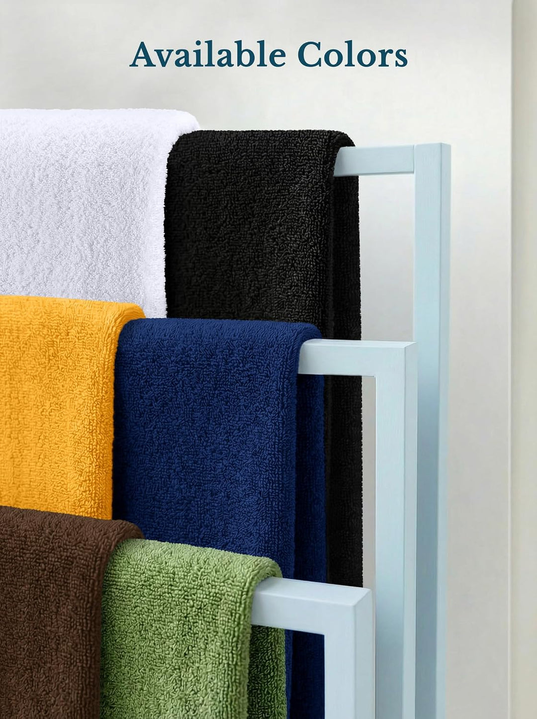 Utopia Towels - 4er-Pack Badetücher Set Premium 100% ringgesponnene Baumwolle 69 x 137 cm Handtücher