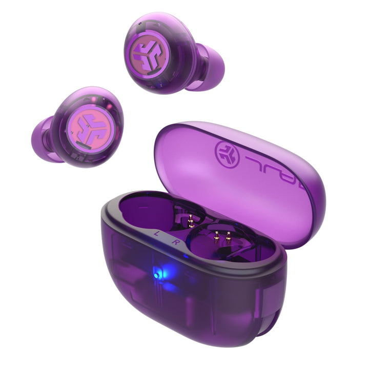JLab Go Pop ANC In Ear Kopfhörer Bluetooth, Active Noise Cancelling kabellose Kopfhörer 24+ Std. Spi