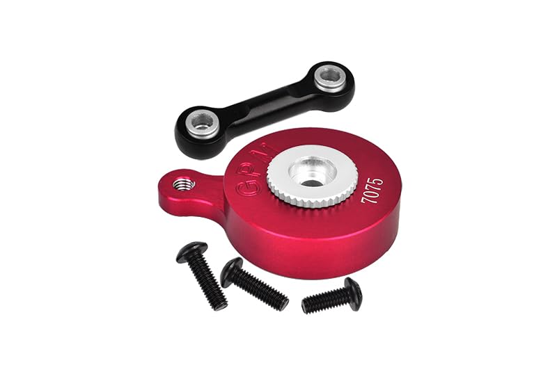 GPM Aluminium 7075 Direct Mount Servo Saver (25T Spline) with Fix Link for Arrma 1:10 VORTEKS/SENTON