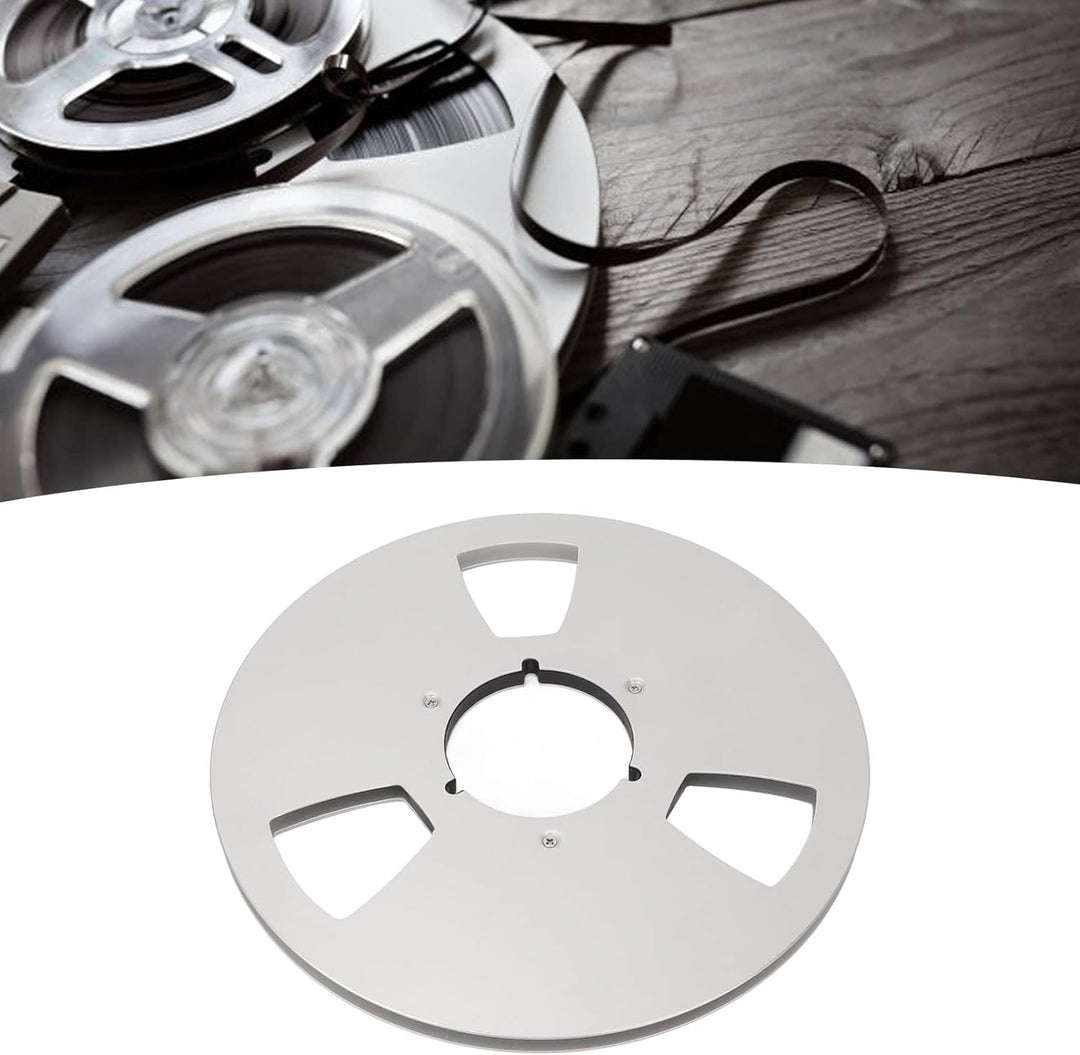1/4 10 Zoll Aluminium Blanko Tape Reel to Reel Recorder Leere Spule für Nab, Mpty Tape Reel Aluminiu