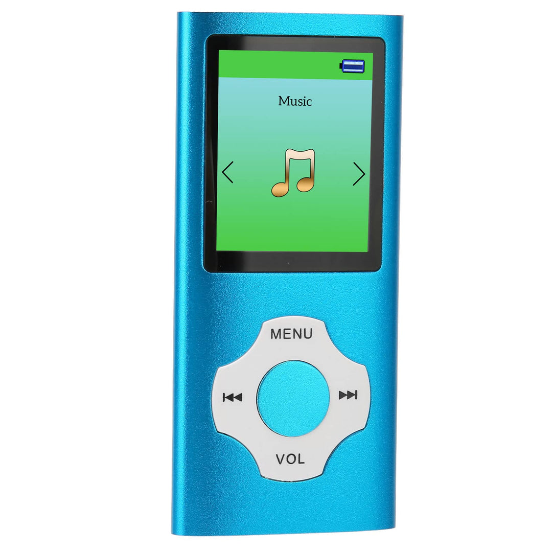 MP3-Player mit 1,8-Zoll-LCD-Bildschirm, Tragbarer Musik-MP3-Player, Unterstützt, UKW-Radio, E-Book,