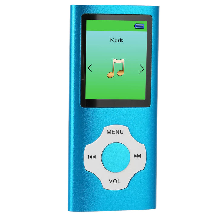 MP3-Player mit 1,8-Zoll-LCD-Bildschirm, Tragbarer Musik-MP3-Player, Unterstützt, UKW-Radio, E-Book,