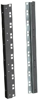 Rack Magic - 15HE Rack Profile Satz Schwarz für 19" Selbstbau Racks