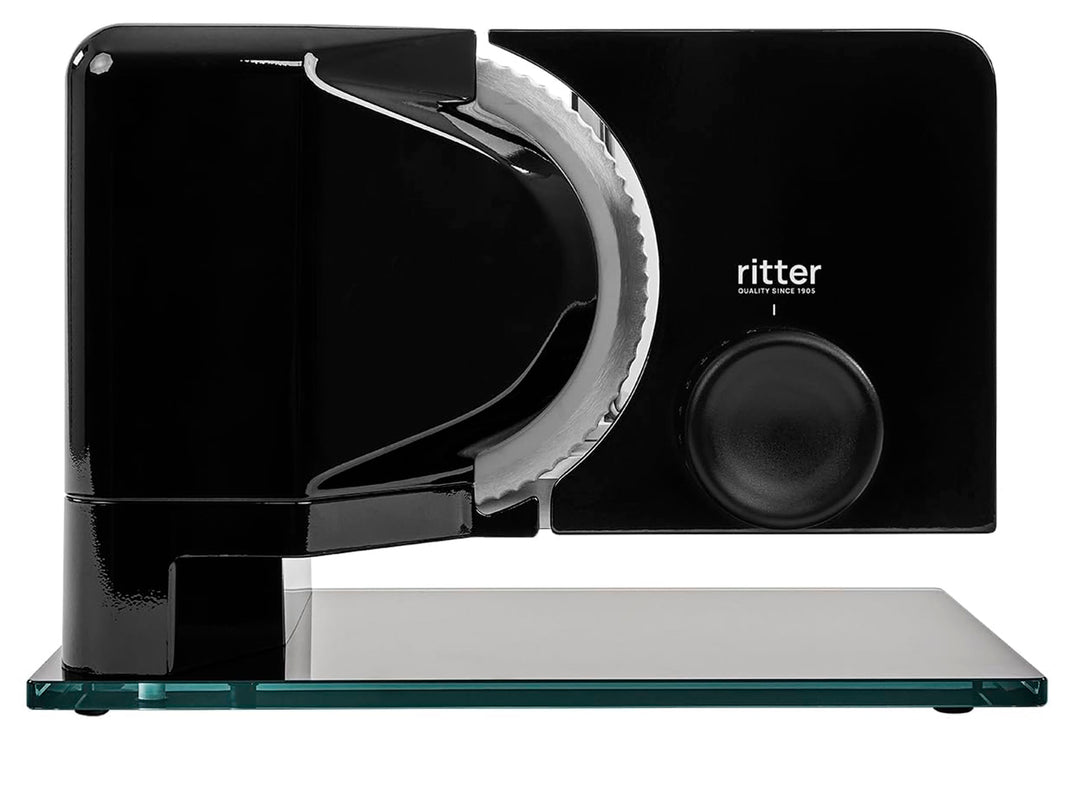 ritter sono 2 Elektrischer Allesschneider & Brotschneidemaschine aus Metall mit ECO-Motor, Made in G