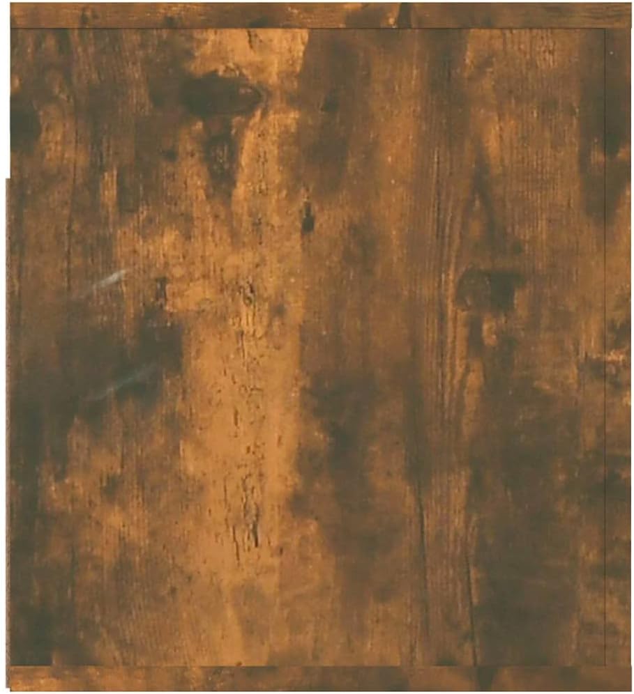 FIRBNUS Nachtschränkchen Nachtkommode Wand-Nachttisch Räuchereiche 50x36x40 cm Bett Kommode Nachtsch