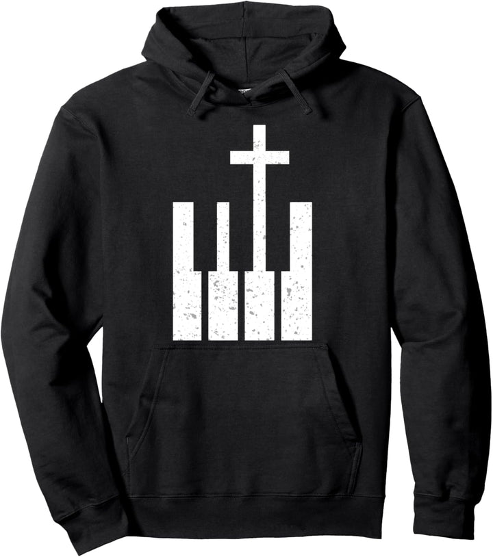 Klavier Religion Musiker Pullover Hoodie