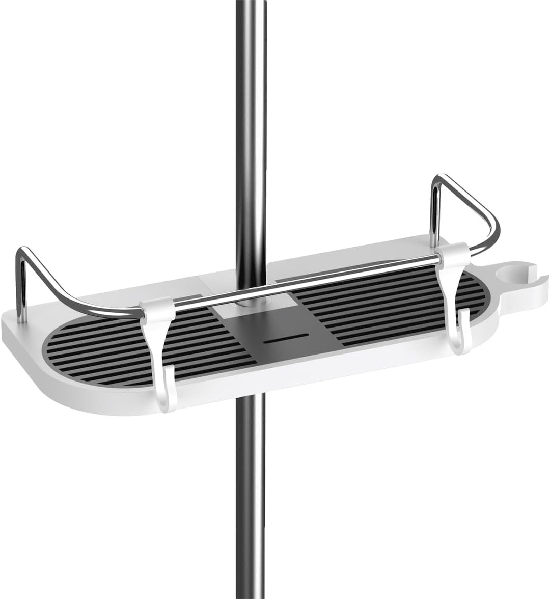 Hawsam Ohne Bohren Duschablage für die Duschstange - Badezimmer Dusche Rack Verstellbar Höhe, Für Du