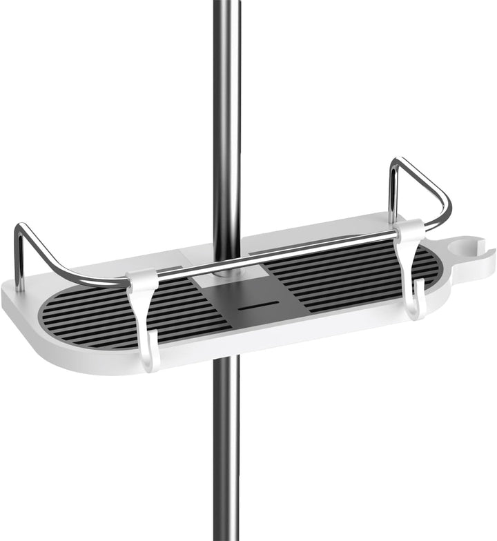 Hawsam Ohne Bohren Duschablage für die Duschstange - Badezimmer Dusche Rack Verstellbar Höhe, Für Du
