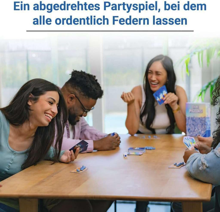 Ravensburger 22688 - Oh my Pigeons! - Das Tauben-Rauben Partyspiel - Kartenspiel und Partyspiel für