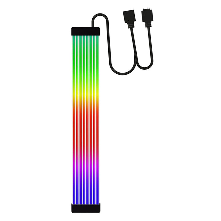Gugxiom RGB -PSU -Kabelweiterungen, 5 V 3 Pin ARGB -PC -Kabel, Biegbares Kabel von Silikon (X8 flach