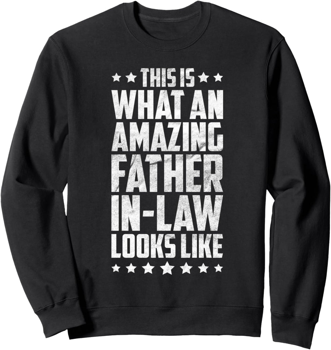 Lustiger erstaunlicher Schwiegervater Sweatshirt