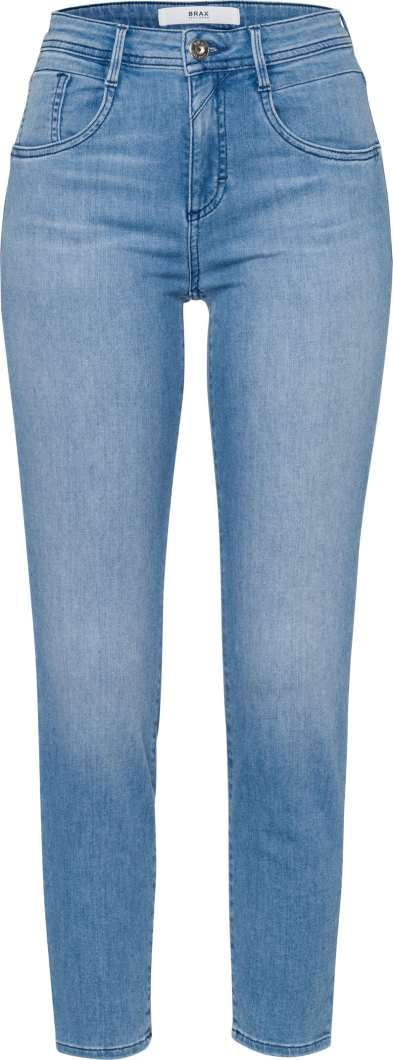 Brax Damen Jeans Style Shakira S Free to Move: Five-Pocket-röhrenjeans 26W / 32L Used Summer Blue, 2