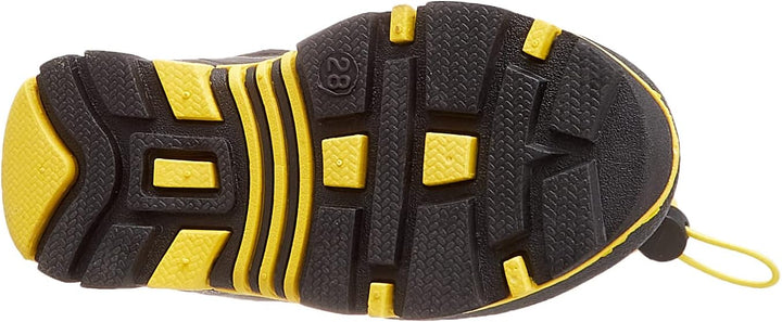 KangaROOS Unisex Kinder Kanga-Bean Iii Stiefel 30 EU Lemon Chrome Jet Black, 30 EU Lemon Chrome Jet