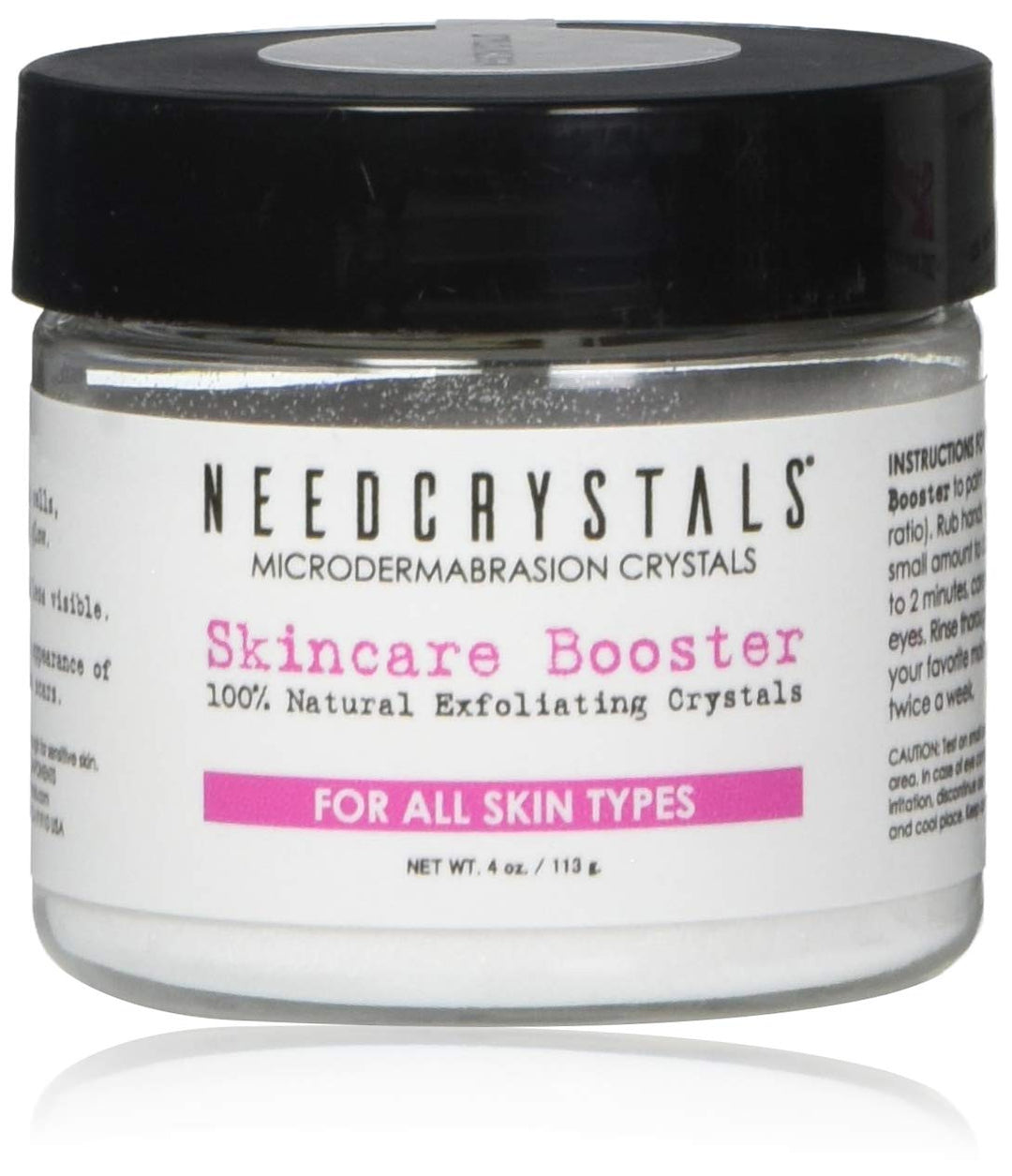 NeedCrystals Mikrodermabrasion Kristalle, Gesicht Peeling. Natürliches gesichtspeeling für stumpfe o