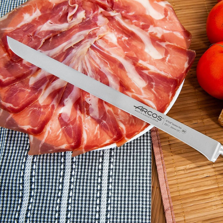Arcos Serie Universal - Küchenmesser-Set Ham Küchenmesser-Set 2 Stück (1 Knife + 1 Wetzstahl) - Klin