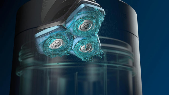 Philips Quick Clean Pod – Philips Reinigungsstation für Herren-Elektrorasierer der Serie 5000, 7000,