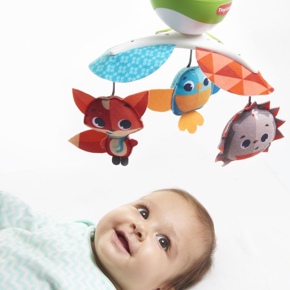 Tiny Love Take Along Mobile, 3-in-1 Musik Mobile Baby Elektrisch, 0+ Monate, Mobile Babybett, Mobile