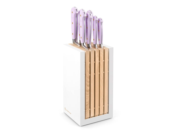 WÜSTHOF Classic Messerblock mit 7 Messern, Purple Yam (Lila), Purple Yam