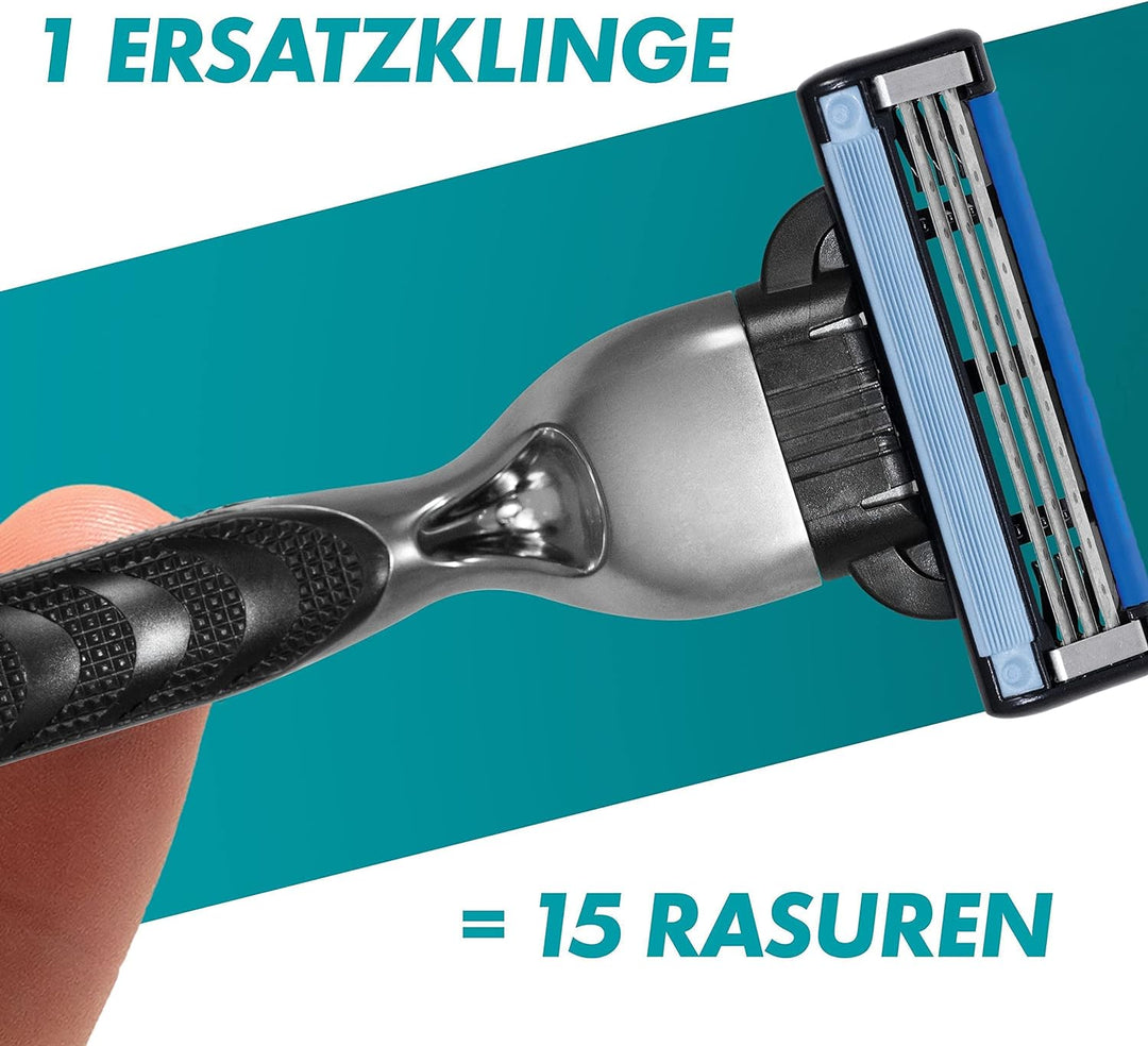 Gillette Mach3 Rasierklingen für Männer, 16 Ersatzklingen 8 Stück (2er Pack), 8 Stück (2er Pack)