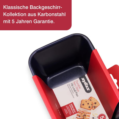 Zyliss E980198 Brotbackform, Antihaftbeschichtung, Carbonstahl, Dunkelblau, Ideal Zum Brotbacken, Br