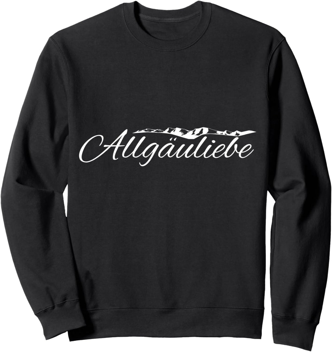 Urlaub im Allgäu - Allgäuliebe - Nagelfluhkette Sweatshirt