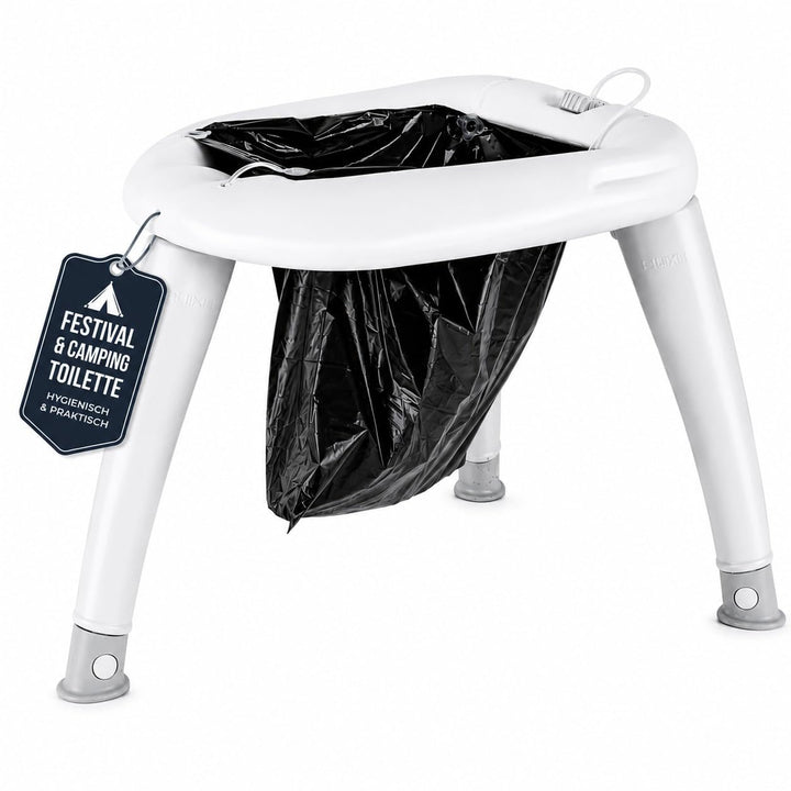 Stagecaptain Quixie-2842 Camping Toilette - Outdoor- und Reise-WC - Für Kinder und Erwachsene - Mit