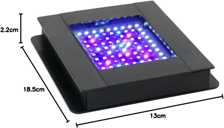 Fluval Sea Marine 3.0, Nano LED Beleuchtung für Meerwasseraquarien, Aluminium , 12,7 x 12,7cm, 20W S