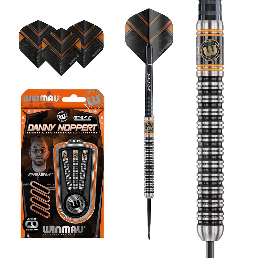 WINMAU Danny Noppert Onyx 90% - Steeldarts 23 Gramm