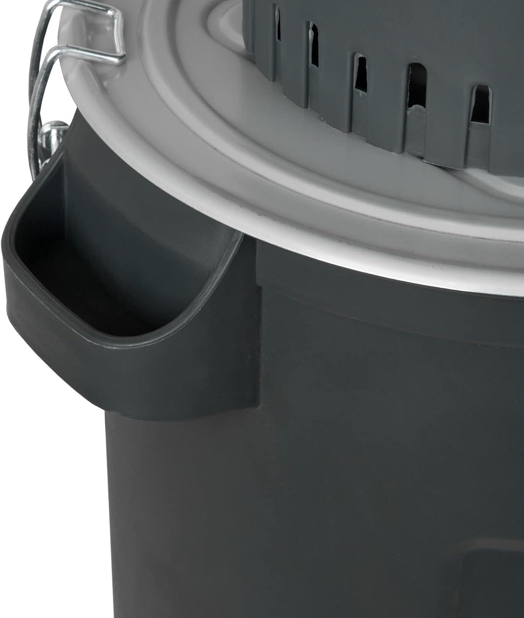 EBERTH Elektrische Getreidemühle mit 60L Eimer, 1300 Watt Elektromotor, 13L Einfülltrichter, 400 kg/