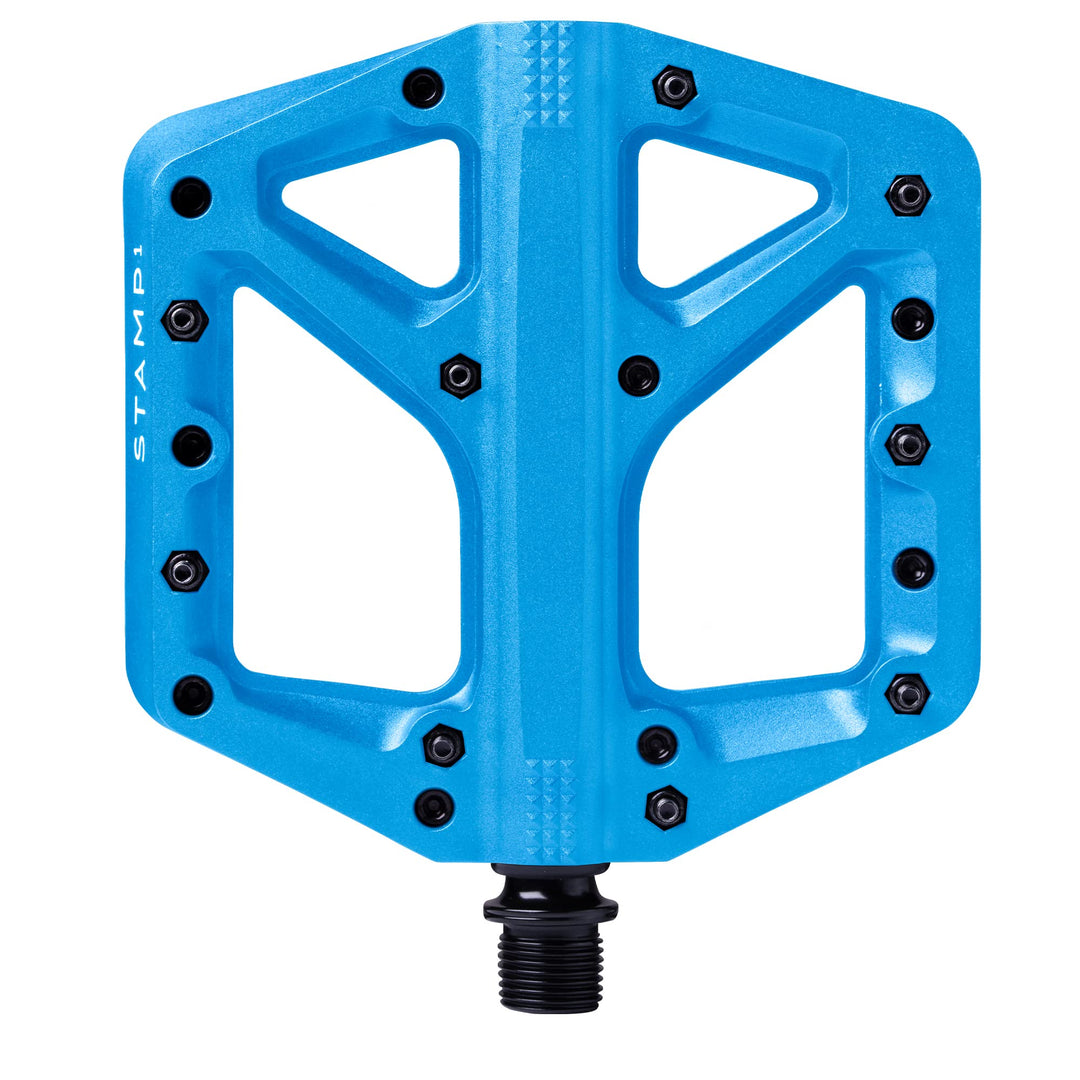 Crankbrothers Stamp Flat BMX/MTB Fahrradpedal – Plattform-Fahrradpedal, minimales Profil, Verstellba