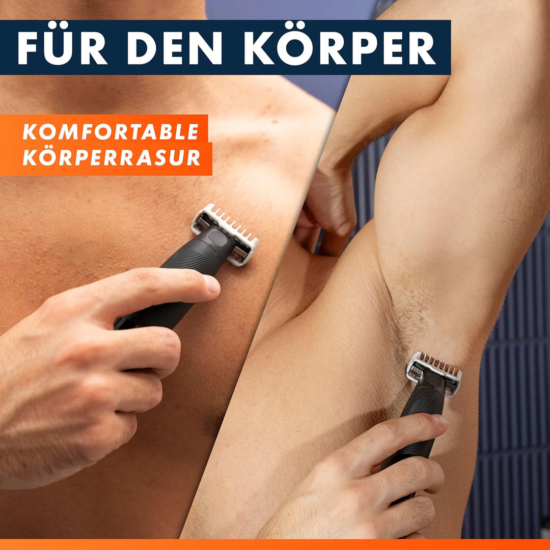 Gillette Fusion One Hybrid Trimmer &amp; Rasierer, Face &amp; Body