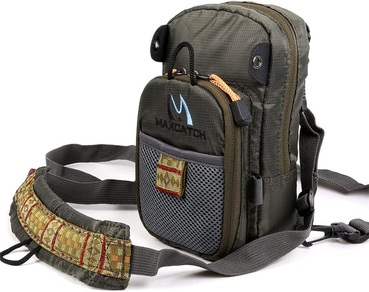 MAXIMUMCATCH Maxcatch Fliegenfischen Brusttasche Superleichte Brustpackung für Fliegenfischen Zubehö