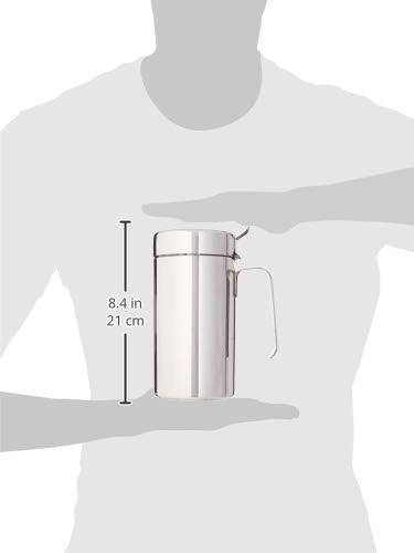 Ilsa S.R.L. Ölkanne Edelstahl Cl.100 C/Messbecher
