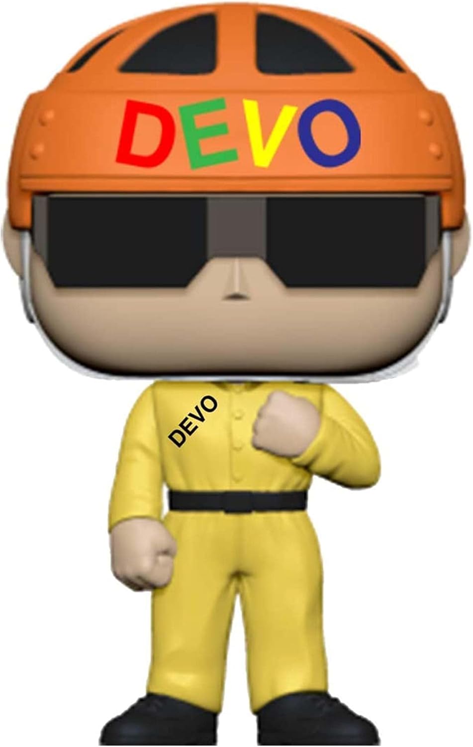 Funko POP! Rocks: Devo - Satisfaction - (Yellow Suit) - Vinyl-Sammelfigur - Geschenkidee - Offiziell